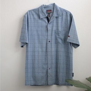 Vintage FUBU Blue Button Down Sz: L